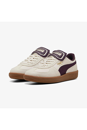 Puma Palermo Premium Unisex Cream Sports Shoes