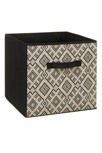 5 five simply smart Etnique storage box, polyester, 31 x 31 cm