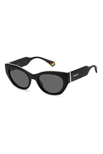Polaroid Polaroid Women's Sunglasses PLD 6199/S/X 807/M9, Black, Cat Eye, 50 mm