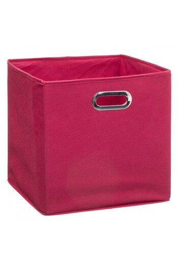 5 five simply smart 5 five storage box, polyester, red, 31x31 cm