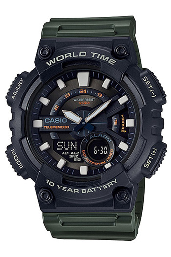 Casio Ceas Barbati, Casio, Collection AEQ AEQ-110W-3A