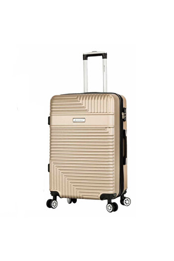 Madisson Troler mediu extensibil SW44504, 70x45x27/33 cm, bagaj de cală, ABS, auriu