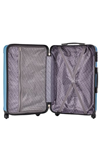 Madisson Troler mediu extensibil SW44504, 70x45x27/33 cm, bagaj de cală, ABS, auriu