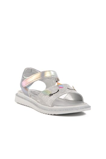 WALKWAY Silver Glitter Children's Sandals 25t105 F