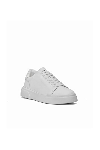 Lufian Lufi̇an Tommy Men's Leather Sneaker White Shoes