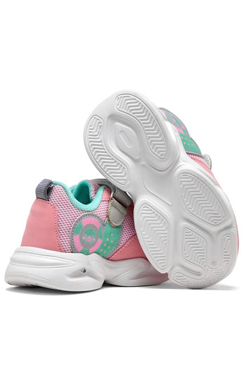 Elit 441 Pink Lighted Velcro Baby Girl Shoes