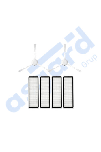 Asgard Grup 2 perii laterale compatibile cu Dreame F9 PRO 4 filtre