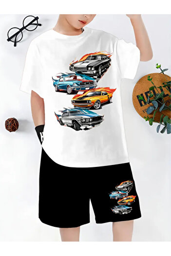 Cevval Children's T-Shirt and Pocket Shorts Set