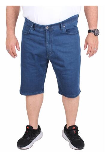 MocGrande Plus Size Jeans Capri Power Lycra Comero 11913 Blue