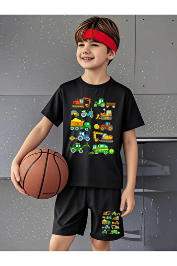 Cevval Children's T-Shirt and Pocket Shorts Set