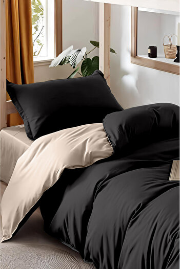 Always Double Sided Single Duvet Cover Set with Elastic Sheet
