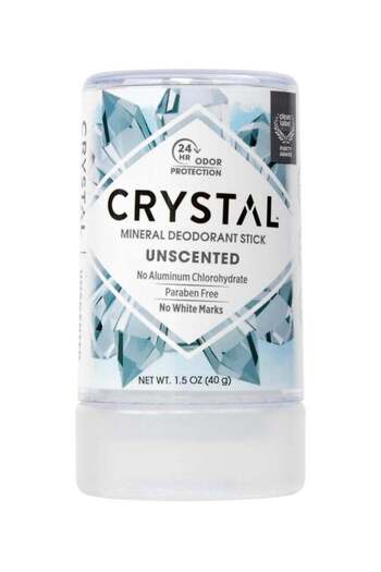 CRYSTAL Crystal Unscented Mineral Deodorant Stick 40grams