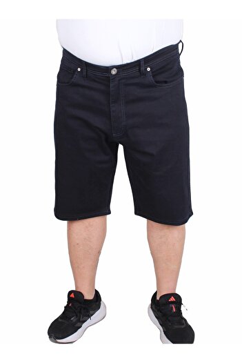 MocGrande Plus Size Jeans Capri Power Lycra Comero 11913 Dark Navy