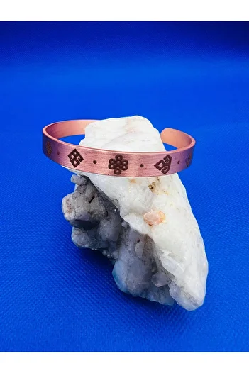 GÜMÜŞTEL EL SANATLARI 100% Original Copper Bracelet Unisex