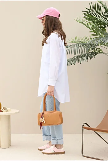 HEQA Long Handle Bag Light Tan