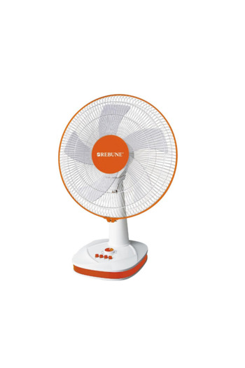 rebune Ribbon Electric Fan 16 Inch - 3 Speeds - 45 Watts - White - RTF-16-005