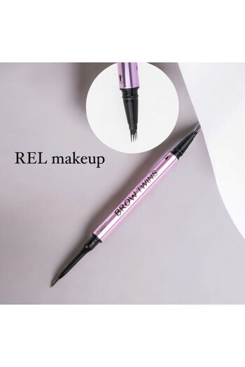 real beauty Double-ended eyebrow pencil - 4 hairs | Real Beauty Natural and precise eyebrows in minutes