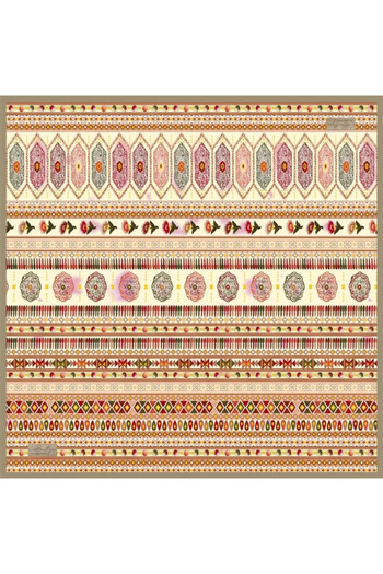 LA BOUTIQUE Fall |   Summer Series Scarf 2420 90 X 90 Red - Tile - 03