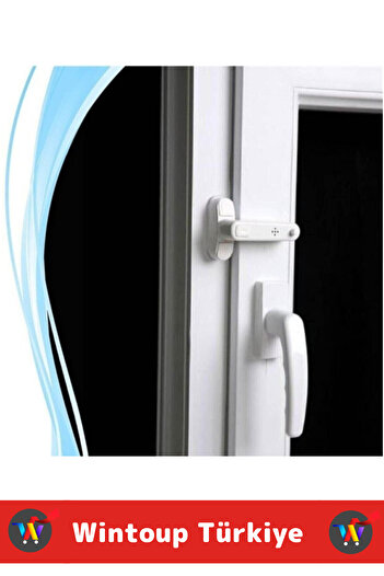 Wintoup Premium Durable Security Kids Room Baby Room Pvc Window Door Shatterproof Safety Lock 4Pcs