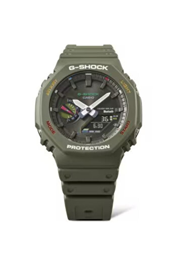 G-SHOCK G-Shock Men's Analog-Digital Green Dial Watch - GA-B2100FC-3ADR