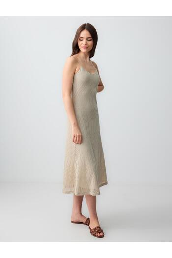 Jimmy Key Knitted Stone Dress