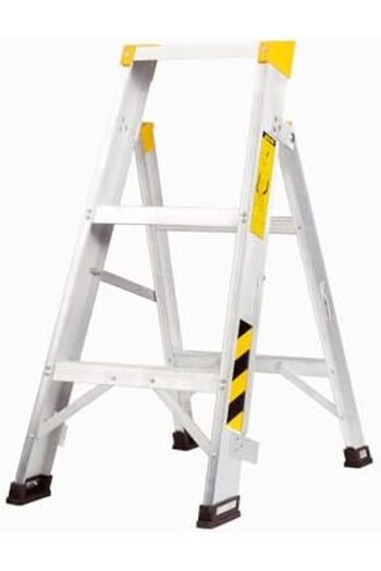 Mazaya Aluminium Mazaya Aluminum Ladder 3 Steps