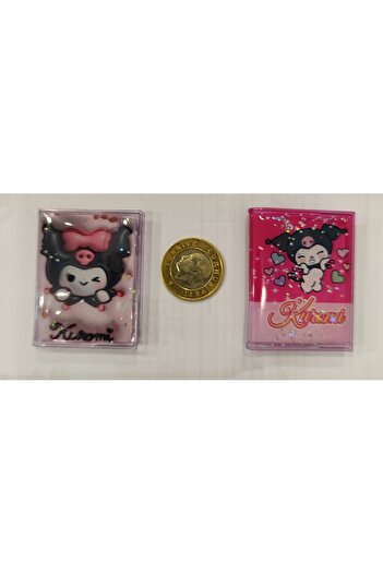 ada çanta kırtasiye Kuromi Figured Water Cover Sticker Mini Notepad Set of 2 (5Cm*4Cm)