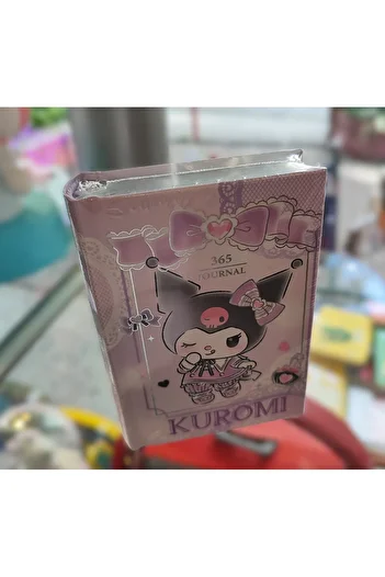 ada çanta kırtasiye 365 Journal Daily Multi-Purpose Notebook with Kuromi Figure Small Size 368 Pages (10cm * 7cm)