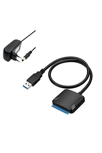OEM USB 3.0 to SATA 3 22-pin Power Adapter Cable for HDD/SSD 2.5"/3.5"