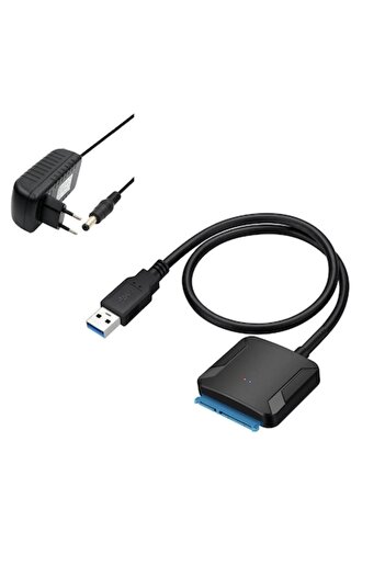 OEM USB 3.0 to SATA 3 22-pin Power Adapter Cable for HDD/SSD 2.5"/3.5"