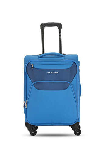 kamiliant BALI 2 PCS SET (55+79 CM) SOFT Luggage BLUE