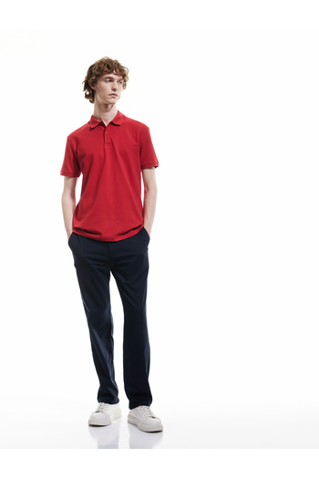 Koton Short Sleeve Cotton Pique Fabric Polo Neck Slim Fit T-Shirt