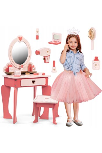 Smart Vibe BellePrincesse KinderVibe Makeup Table for Girls