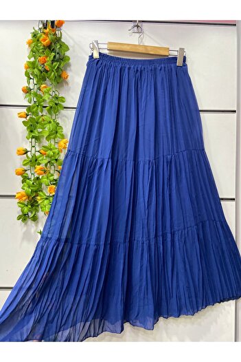 edu collection Layered Chiffon Skirt