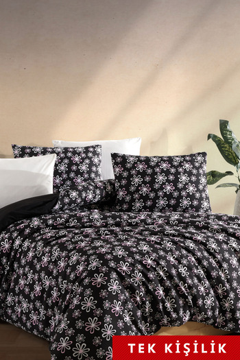 conzaliza Single Duvet Cover Set with Elastic Sheets