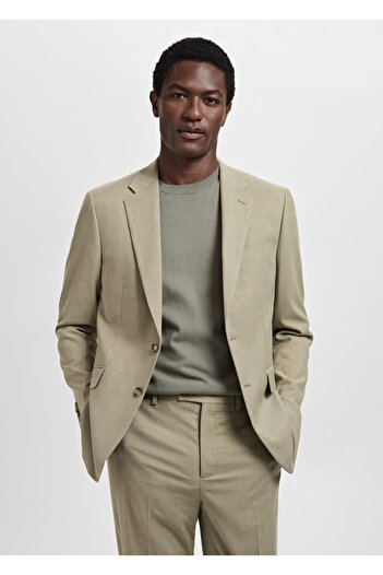 MANGO Man Slim fit Milan kumaş blazer ceket