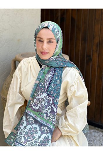Modakaşmir Sükut Pattern Tanca Shawl