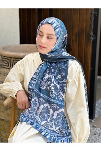 Modakaşmir Sükut Pattern Tanca Shawl