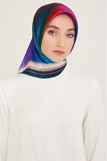 Armine Dj Pure Silk Scarf 9112D (S) (Nostalgia Sura) - 34