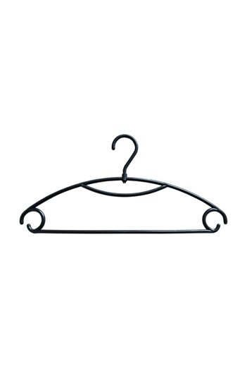Generic Yikai 10-Piece Plastic Cloth Hanger with Swivel Hook Assorted Color PH636310-PDQ