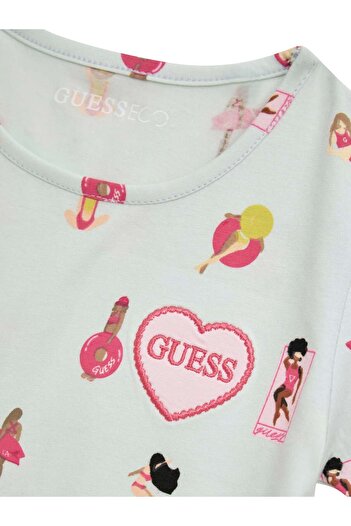Guess Str. Jersey Kız Çocuk Elbise