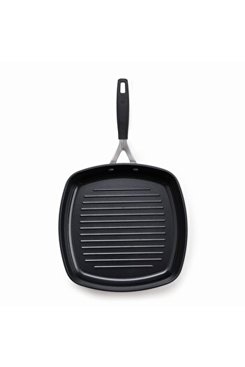MasterPro Grill pan with non-stick coating SMART 28x28 cm silver