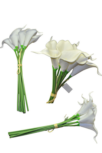 Larenya Buchet de orhidee artificiale |   Calitate bună și realistă |   Decor pentru casă și birou