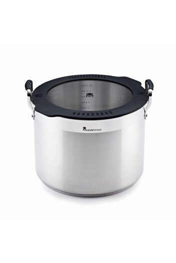 MasterPro Pot with lid SMART 28 cm stainless steel