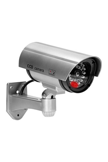 Virone Fake surveillance camera VIRONE CD-3/G, 2 x AA, LED diode, gray