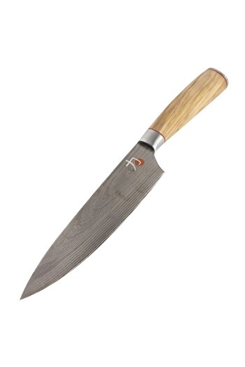 MasterPro TETSU chef's knife 20 cm wood stainless steel