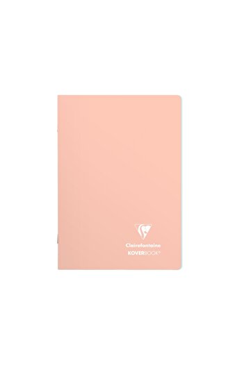 Clairefontaine A5 notebook, stapled, 48 sheets, Clairefontaine KOVERBOOK, dictating Coral