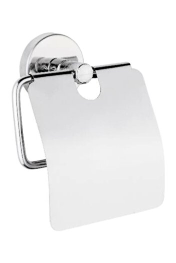 ardini Matsuri̇ Paper Holder with Cover Chrome
