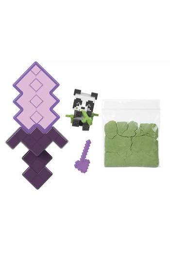 MINECRAFT MINI MODE PURPLE MINING EXPLORATION SET