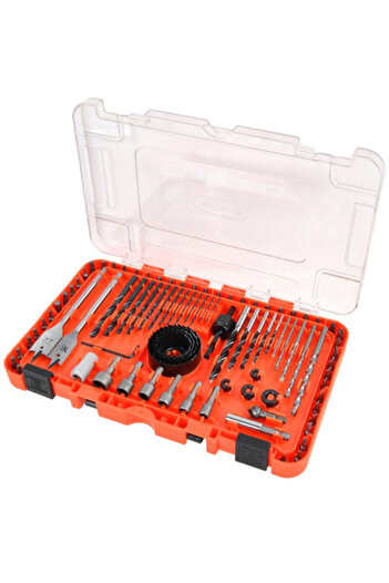 Tactix 90-Piece Multi-Purpose Drill and Bit Set